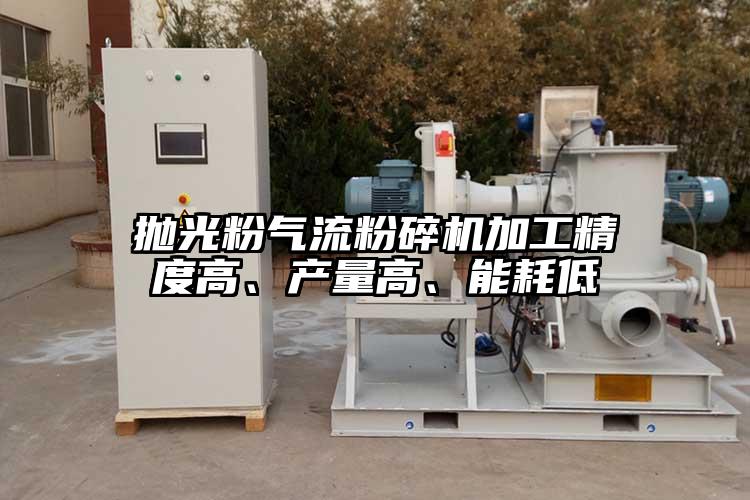 拋光粉氣流粉碎機(jī)加工精度高、產(chǎn)量高、能耗低